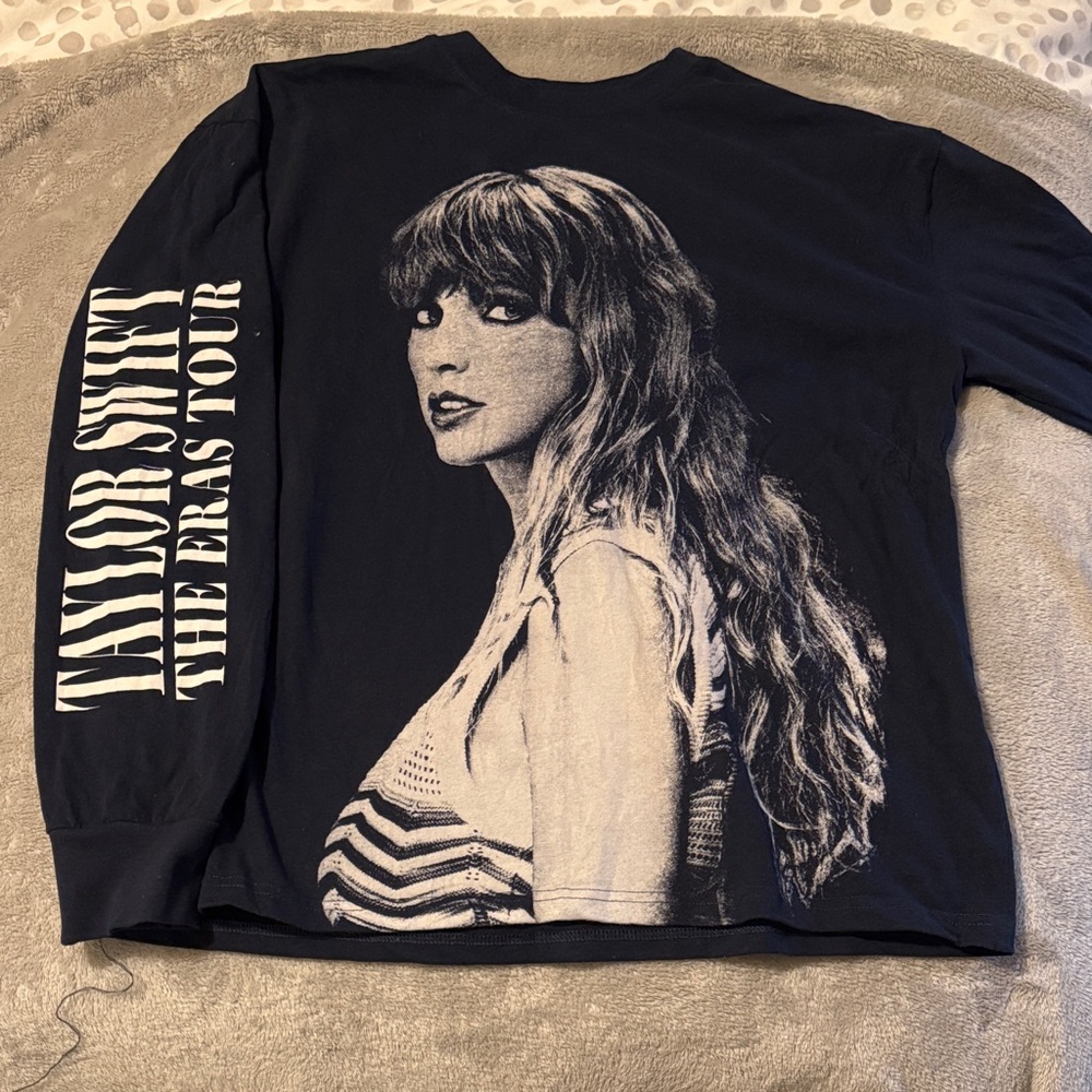 Taylor Swift Navy Long Sleeve Tee